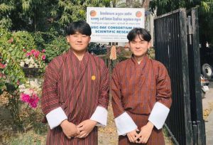 Mr. Sangay Tenzin and Mr. Tshering Dorji