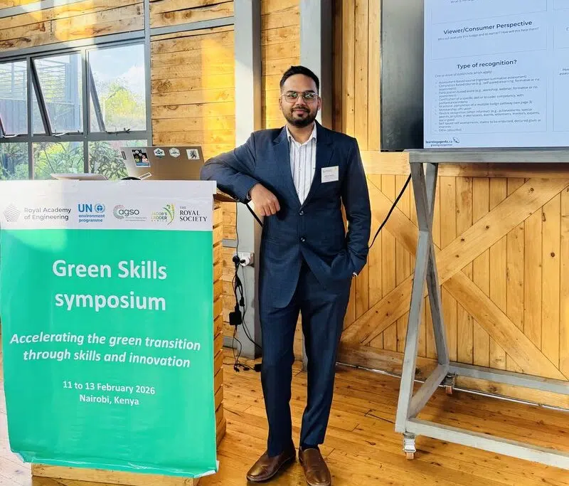 Prof. Abhishek Agarwal Participates in 2026 Green Skills Symposium in Kenya