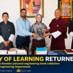 A Legacy of Learning Returned Home | Dasho Tashi Wangmo Donates Personal Engineering Collection to CST Mechanical Engineering 1 Dasho Tashi Wangmo Donates1